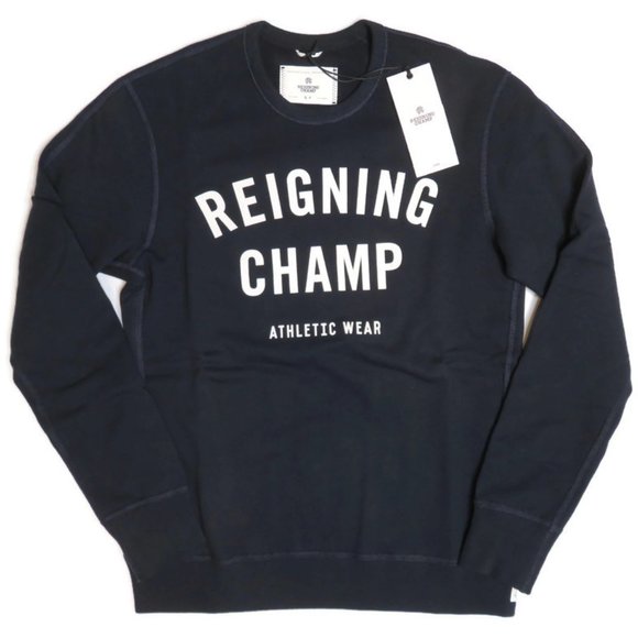 Reigning Champ Gym Logo Sweatshirt Mens Small New - Picture 9 of 12